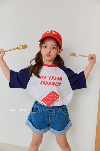 도레) 아이스크림나그랑티셔츠